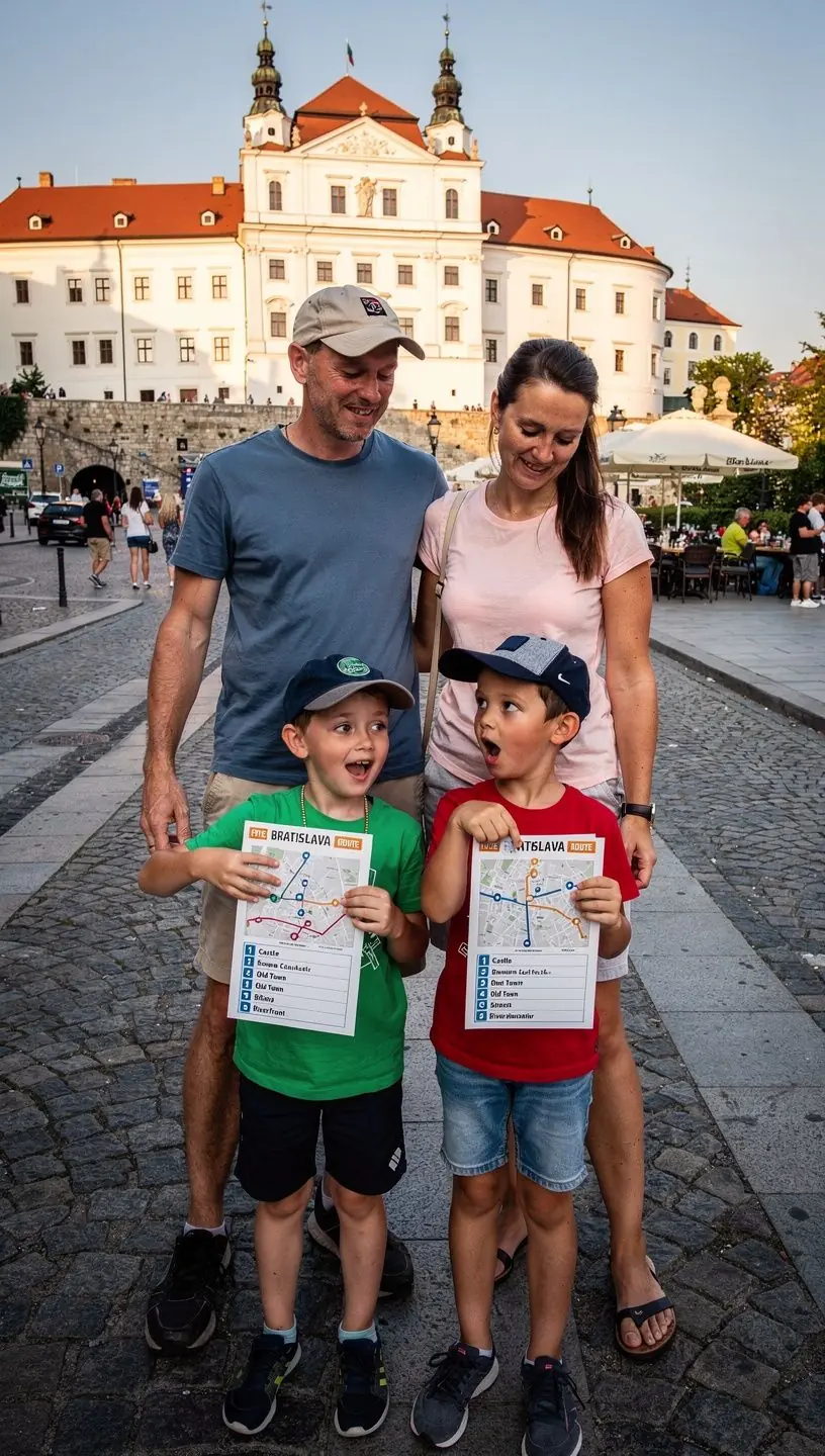 Malebná dedinka s tradičnou architektúrou a scenériou okolitých hôr.